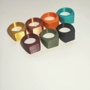 Anillo grande de impresion 3D