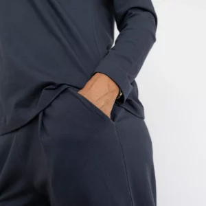 Pijama de Mujer Algodón Orgánico Nature Azul Noche